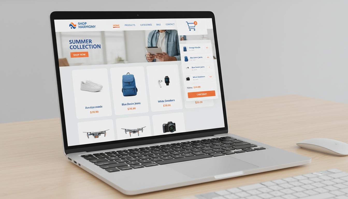 E-commerce website project